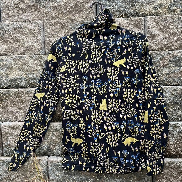 Thief & Bandit (Made in Canada) Cat TURTLENECK 100% Cotton Hand-screenprinted - Picture 6 of 12